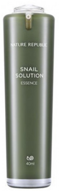 NATURE REPUBLIC Snail Solution Essence Эссенция для лица с муцином улитки, 40 мл
