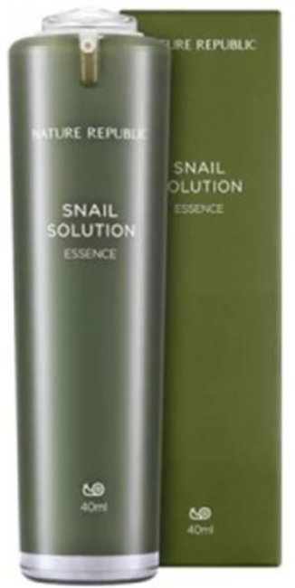 NATURE REPUBLIC Snail Solution Essence Эссенция для лица с муцином улитки, 40 мл