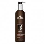 Angel Professional Шампунь от перхоти с экстрактом перилл и можжевельника Black Angel For Men, 400 мл
