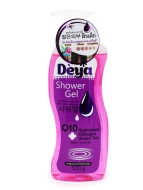 Deya Гель для душа с коллагеном, коэнзимом Q10 и чайным деревом Shower Gel Collagen Q10 Green Tea, 500 г