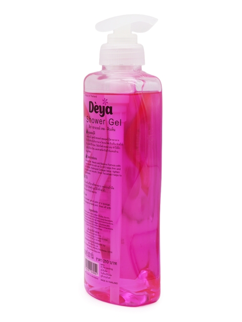 Deya Гель для душа с коллагеном, коэнзимом Q10 и чайным деревом Shower Gel Collagen Q10 Green Tea, 500 г