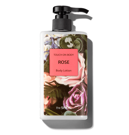 The Saem Лосьон для тела Touch On Body Rose Body Lotion, 300 мл