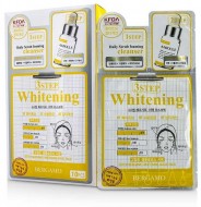 Bergamo 3 Step Mask Pack Whitening Трехэтапная маска для лица Осветляющая, 1,5+1,5+5 мл