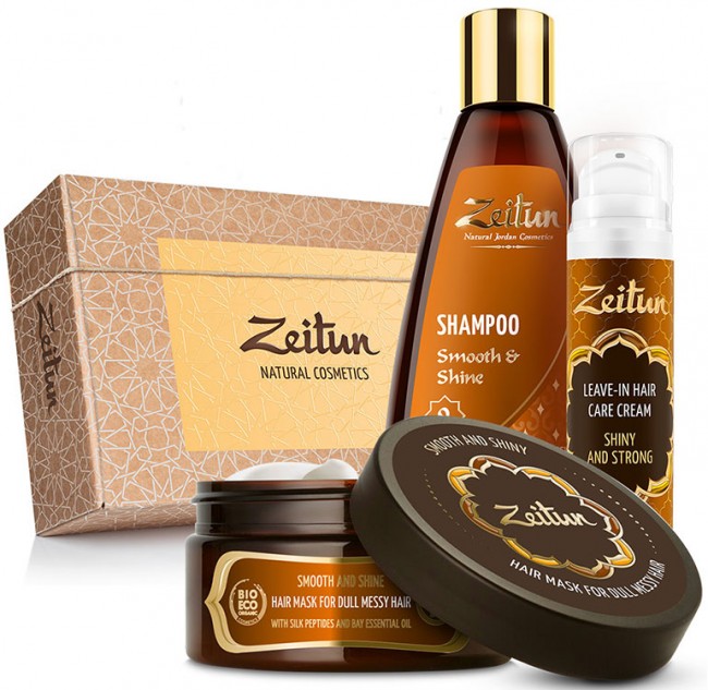 Zeitun Набор "Гладкость и сила" шампунь 250 мл, маска 200 мл и крем-уход для волос 50 мл Zeitun Набор "Гладкость и сила" шампунь 250 мл, маска 200 мл и крем-уход для волос 50 мл