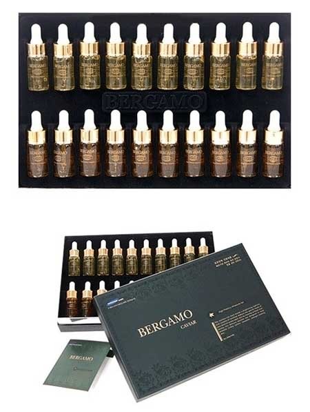 Bergamo Caviar Ampoule Set Сыворотка ампульная с экстрактом икры для витаминизации кожи, 20х13 мл Bergamo Caviar Ampoule Set Сыворотка ампульная с экстрактом икры для витаминизации кожи, 20х13 мл
