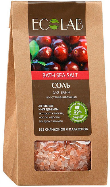 Ecolab Соль для ванн Восстанавливающая, 400 г