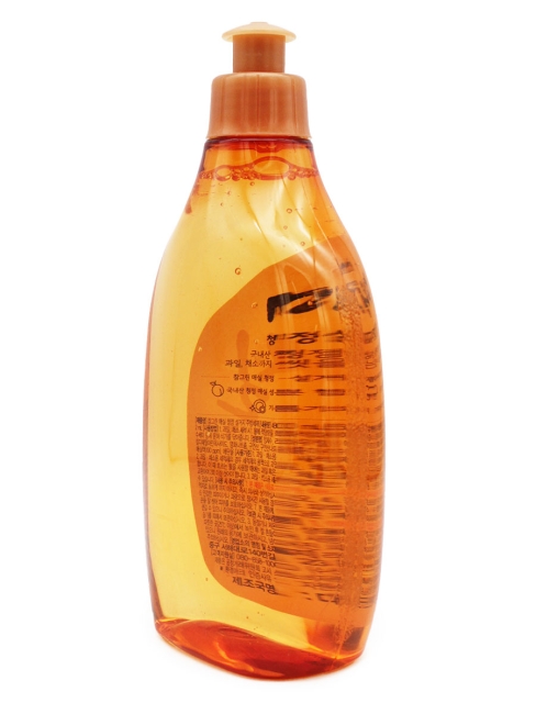 LION Гель для мытья посуды Японский абрикос Chamgreen Japanese Apricot Bottle, 480 мл