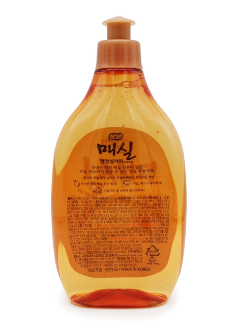 LION Гель для мытья посуды Японский абрикос Chamgreen Japanese Apricot Bottle, 480 мл