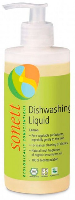 Sonett Средство для мытья посуды Лимон, 300 мл