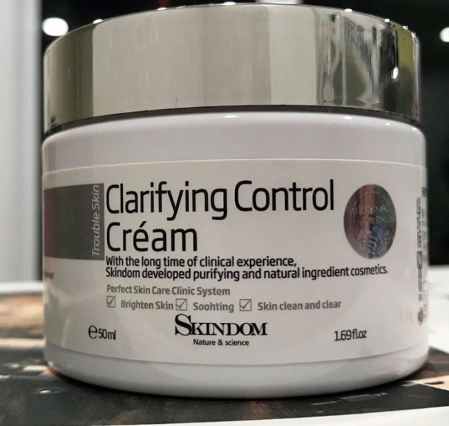 Skindom Clarifying Control Cream Детокс-крем для лица, 50 мл Skindom Clarifying Control Cream Детокс-крем для лица, 50 мл