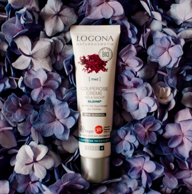 Logona Антикуперозный крем для лица c комплексом Silidine, 30 мл Logona Антикуперозный крем для лица c комплексом Silidine, 30 мл