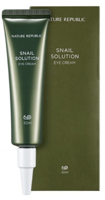 NATURE REPUBLIC Snail Solution Eye Cream Крем для век c муцином улитки, 30 мл