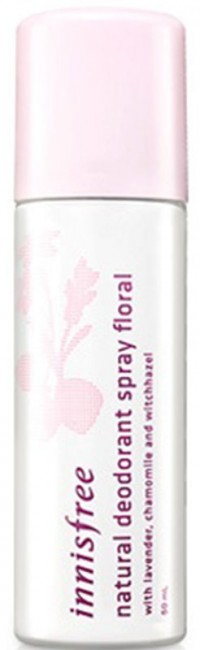 Innisfree Natural Deodorant Spray Floral Дезодорант-спрей, 50 мл Innisfree Natural Deodorant Spray Floral Дезодорант-спрей, 50 мл