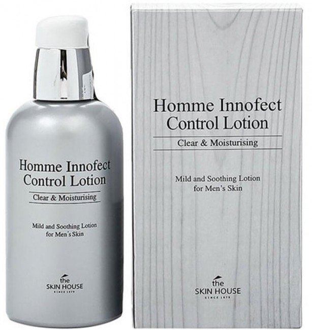 The Skin House Homme Innofect Control Lotion Мужской увлажняющий и матирующий лосьон, 130 мл