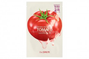 The Saem Маска на тканевой основе для лица с экстрактом томата Natural Tomato Mask Sheet, 21 мл The Saem Маска на тканевой основе для лица с экстрактом томата Natural Tomato Mask Sheet, 21 мл