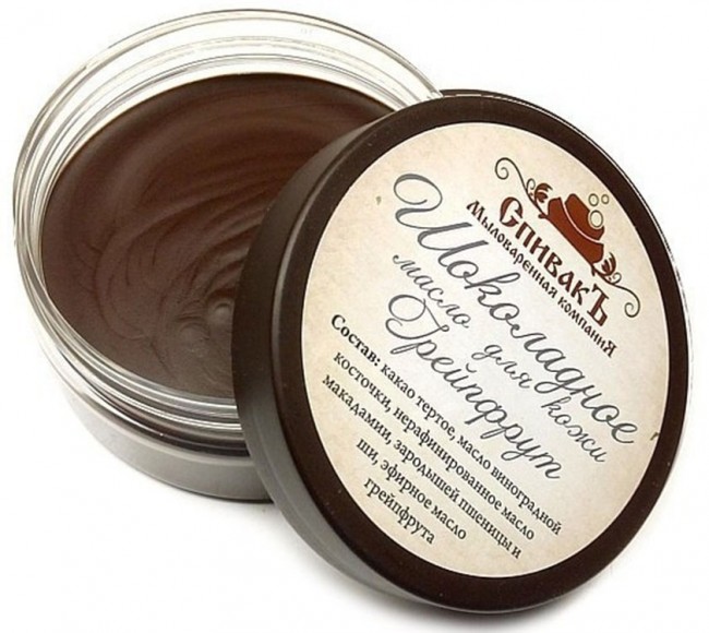 СпивакЪ Шоколадное масло для кожи Грейпфрут, 100 г СпивакЪ Шоколадное масло для кожи Грейпфрут, 100 г