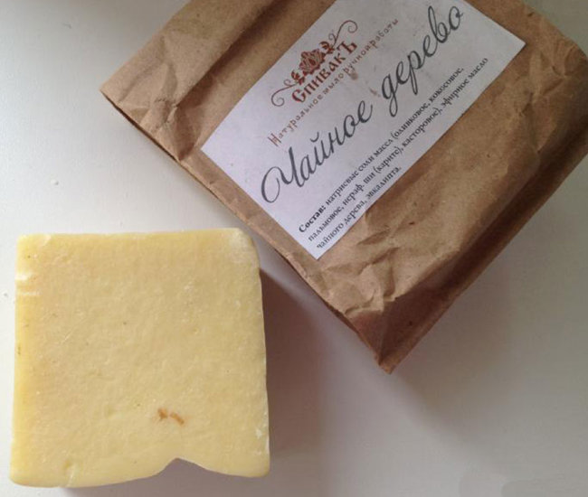 СпивакЪ Мыло Чайное дерево, 100 г