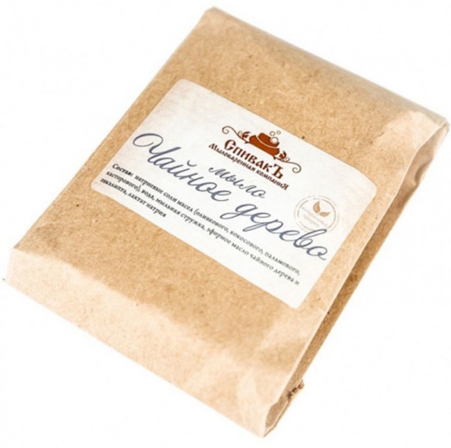 СпивакЪ Мыло Чайное дерево, 100 г