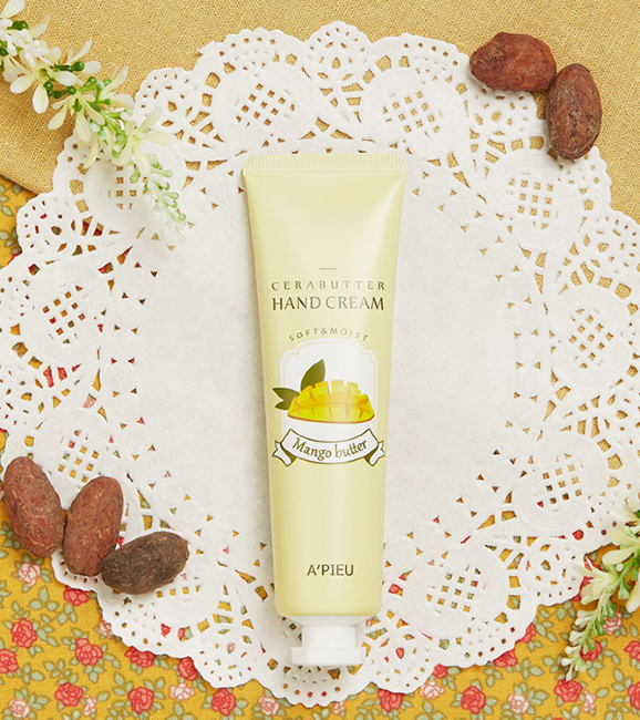 A'Pieu Cerabutter Hand Cream Mango Butter Крем для рук с маслом манго, 35 мл A'Pieu Cerabutter Hand Cream Mango Butter Крем для рук с маслом манго, 35 мл