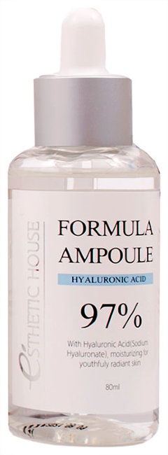 Esthetic House Formula Ampoule Hyaluronic Acid Сыворотка для лица с гиалуроном, 80 мл