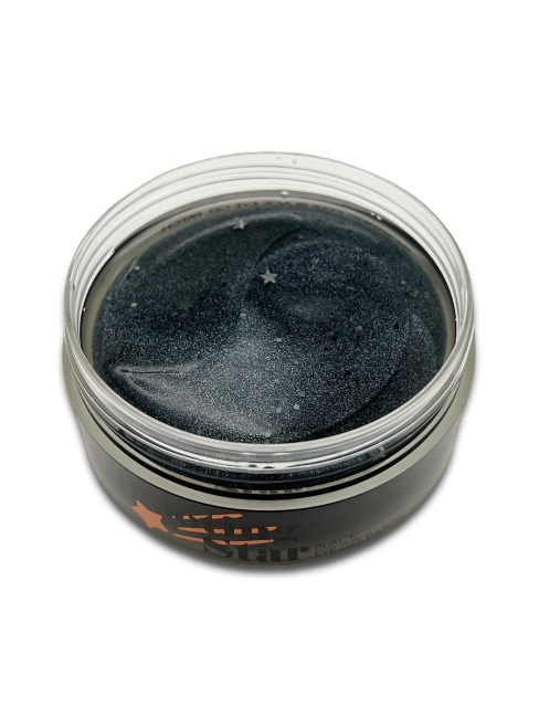 Gaston Тающие чёрные гидрогелевые патчи для осветления кожи вокруг глаз Shooting Star Crystal Eye Gel Patch Black, 60 шт