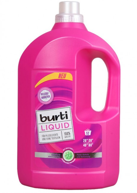 Burti Liquid Средство жидкое для цветного и тонкого белья, 2,86 л Burti Liquid Средство жидкое для цветного и тонкого белья, 2,86 л