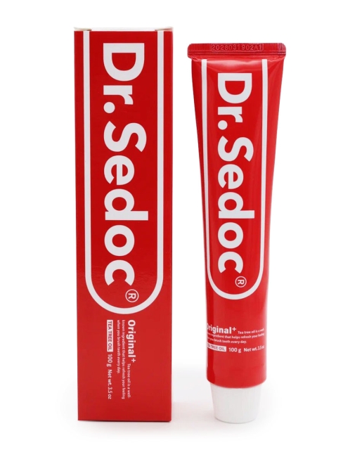 LION Зубная паста с экстрактом масла чайного дерева Dr. Sedoc Original Plus Toothpaste, 100 г
