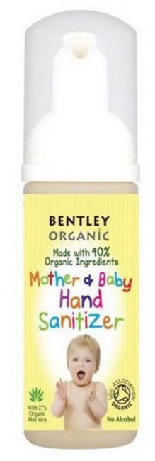 Bentley Organic Очиститель для рук матери и ребенка, 50 мл.