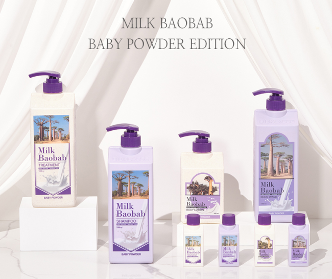 Milk Baobab Лосьон для тела Original Body Lotion Baby Powder, 500 мл Milk Baobab Лосьон для тела Original Body Lotion Baby Powder, 500 мл