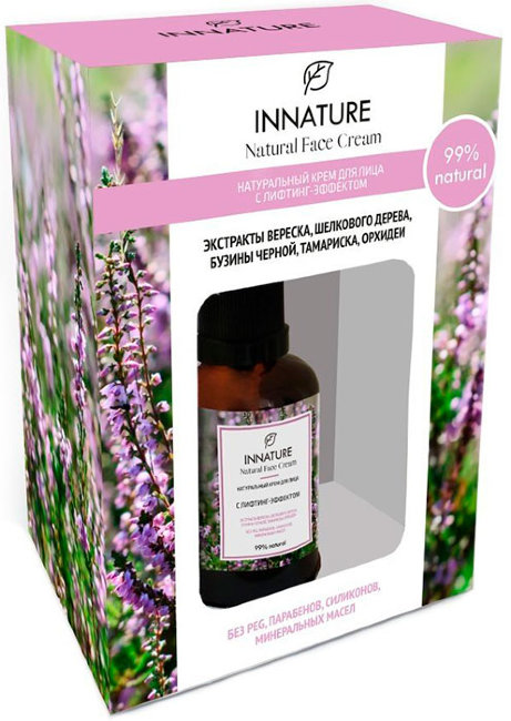 Innature Натуральный крем для лица с лифтинг-эффектом, 50 мл Innature Натуральный крем для лица с лифтинг-эффектом, 50 мл
