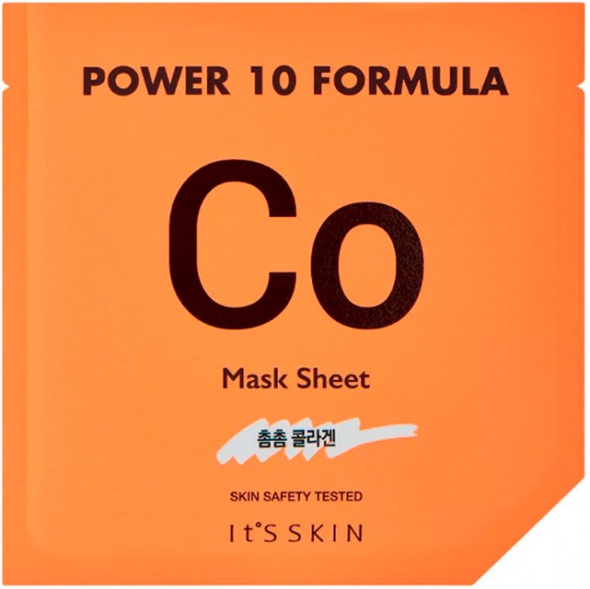 It's Skin Power 10 Formula CO Mask Sheet Тканевая маска с коллагеном, 25 мл It's Skin Power 10 Formula CO Mask Sheet Тканевая маска с коллагеном, 25 мл