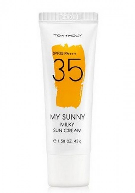 TONYMOLY My Sunny Milky Sun Cream SPF35 PA+++ Солнцезащитный крем-молочко, 45 г