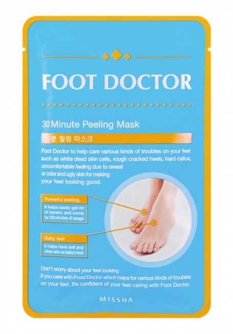 MISSHA Foot Doctor 30 Minute Peeling Mask Маска пилинг для ног, 50 мл MISSHA Foot Doctor 30 Minute Peeling Mask Маска пилинг для ног, 50 мл