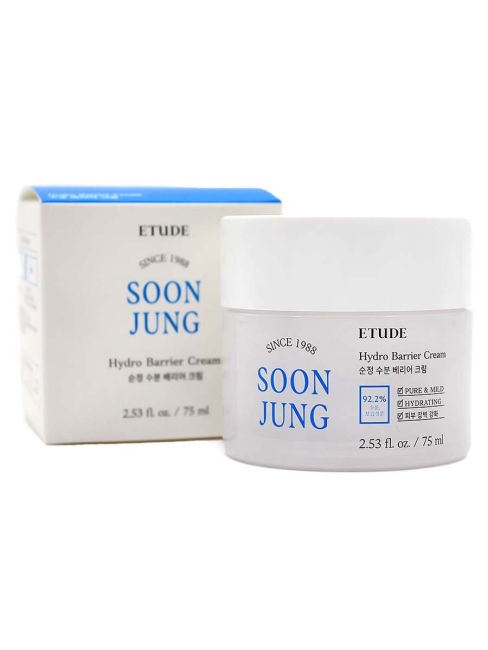 Etude House Крем для лица интенсивный защитный Soon Jung Hydro Barrier Cream, 75 мл Etude House Крем для лица интенсивный защитный Soon Jung Hydro Barrier Cream, 75 мл