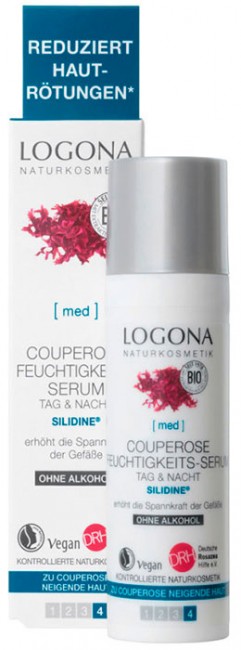 Logona Антикуперозная сыворотка для лица День и ночь c комплексом Silidine, 30 мл Logona Антикуперозная сыворотка для лица День и ночь c комплексом Silidine, 30 мл