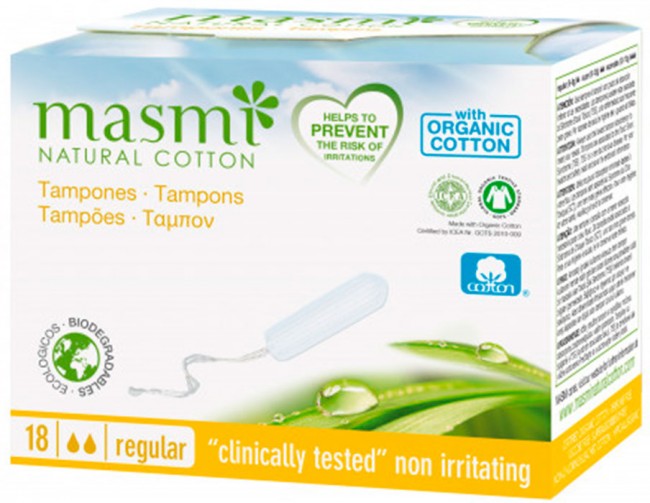 Masmi Тампоны Regular без аппликатора, 18 шт Masmi Тампоны Regular без аппликатора, 18 шт