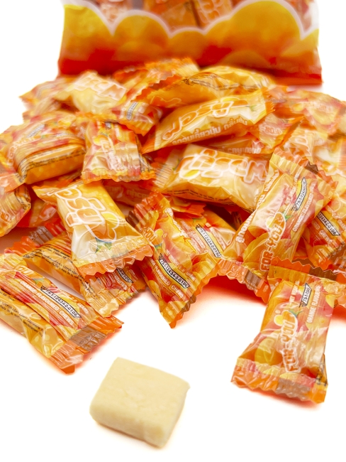 Boonprasert Конфета жевательная со вкусом апельсина For You Orange Flavoured Chews (50 шт), 140 г