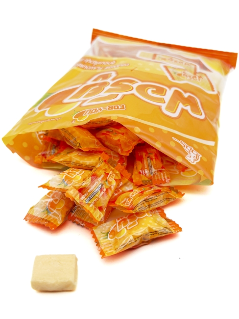 Boonprasert Конфета жевательная со вкусом апельсина For You Orange Flavoured Chews (50 шт), 140 г