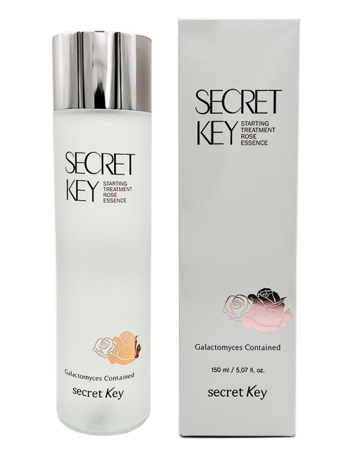 Secret Key Увлажняющая эссенция для лица с галактомисисом и розовой водой Starting Treatment Rose Essence, 150 мл