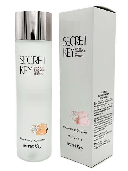 Secret Key Увлажняющая эссенция для лица с галактомисисом и розовой водой Starting Treatment Rose Essence, 150 мл