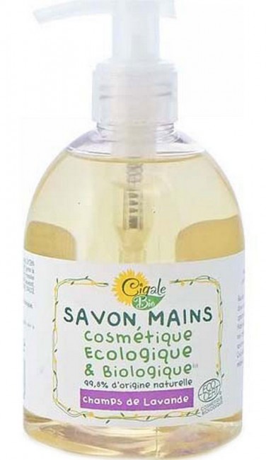 Cigale Bio Мыло жидкое для рук Лавандовое поле, 300 мл