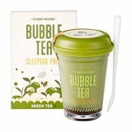 ETUDE HOUSE Bubble Tea Sleeping Pack #Green Tea Ночная маска с экстрактом зеленого чая, 100 г