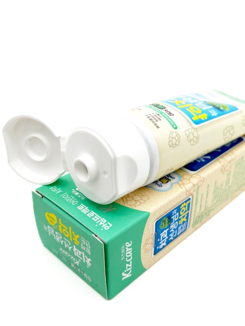 Mukunghwa Детская зубная паста с рождения со вкусом винограда Kizcare Kiss Mom Grape, 80 г