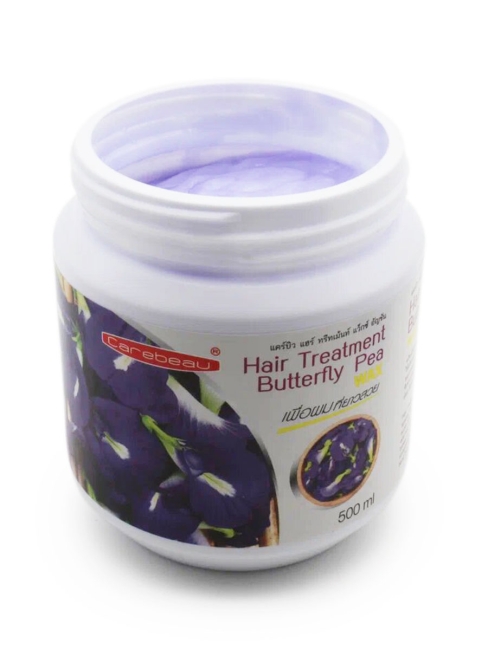 Carebeau Маска для волос укрепляющая Клитория Hair Treatment Butterfly Pea, 500 мл  Carebeau Маска для волос укрепляющая Клитория Hair Treatment Butterfly Pea, 500 мл
