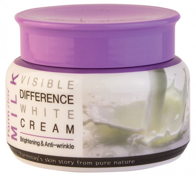 FarmStay Milk Visible Difference White Cream Крем для лица увлажняющий с экстрактом молока, 100 г FarmStay Milk Visible Difference White Cream Крем для лица увлажняющий с экстрактом молока, 100 г