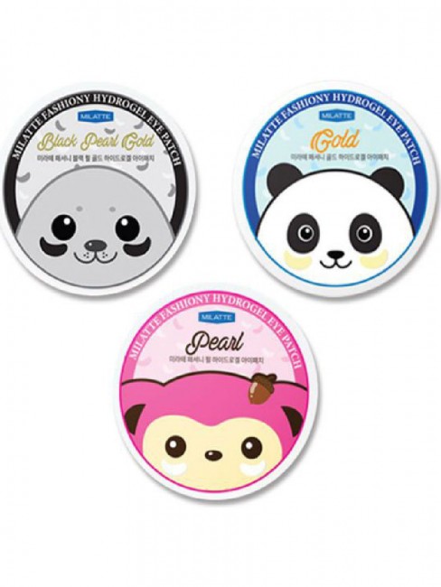 Milatte Патчи для кожи вокруг глаз гидрогелевые с жемчугом Fashiony Pearl Hydrogel Eye Patch, 60 шт Milatte Патчи для кожи вокруг глаз гидрогелевые с жемчугом Fashiony Pearl Hydrogel Eye Patch, 60 шт