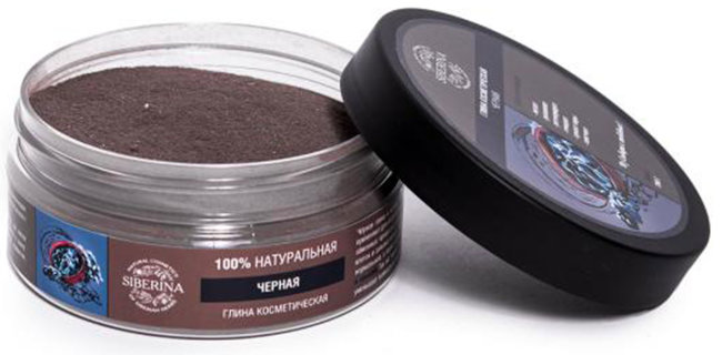 Siberina Глина черная, 150 г