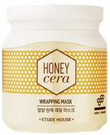 ETUDE HOUSE Honey Cera Wrapping Mask Питательная маска на основе маточного молочка, 100 мл ETUDE HOUSE Honey Cera Wrapping Mask Питательная маска на основе маточного молочка, 100 мл