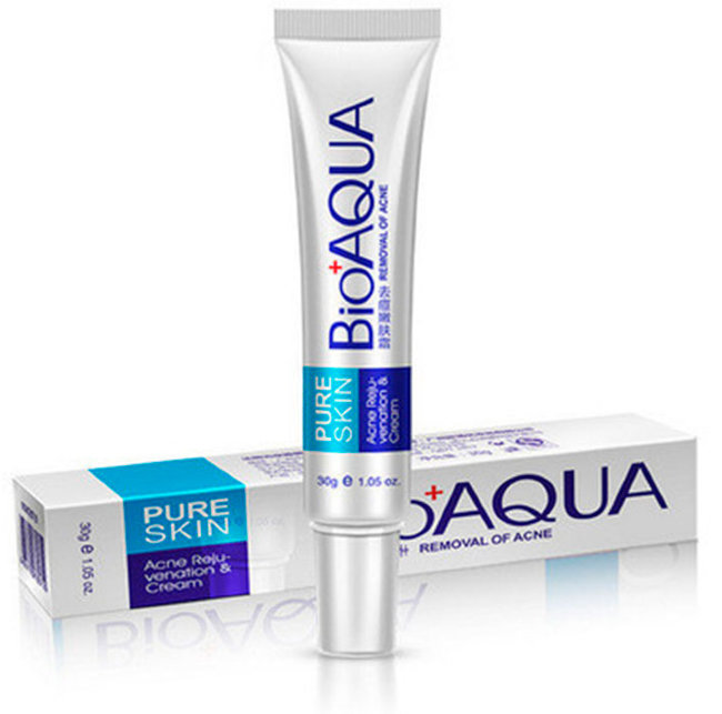 Bioaqua Pure Skin Концентрированный крем от прыщей и акне точечного действия, 30 г Bioaqua Pure Skin Концентрированный крем от прыщей и акне точечного действия, 30 г