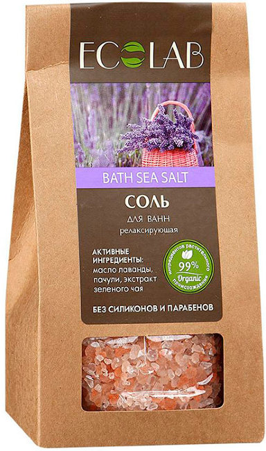 Ecolab Соль для ванн Релаксирующая, 400 г